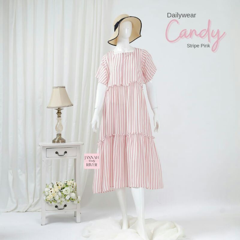 Dailywear Candy Jannah River Daily, Daster busui