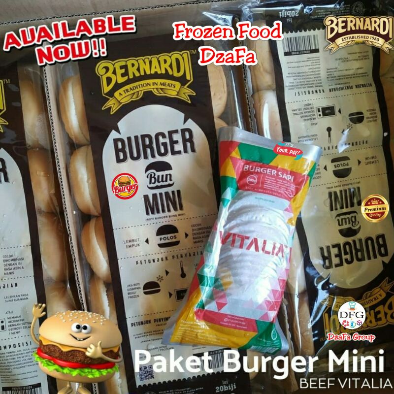 

Paket Burger Mini Bernardi