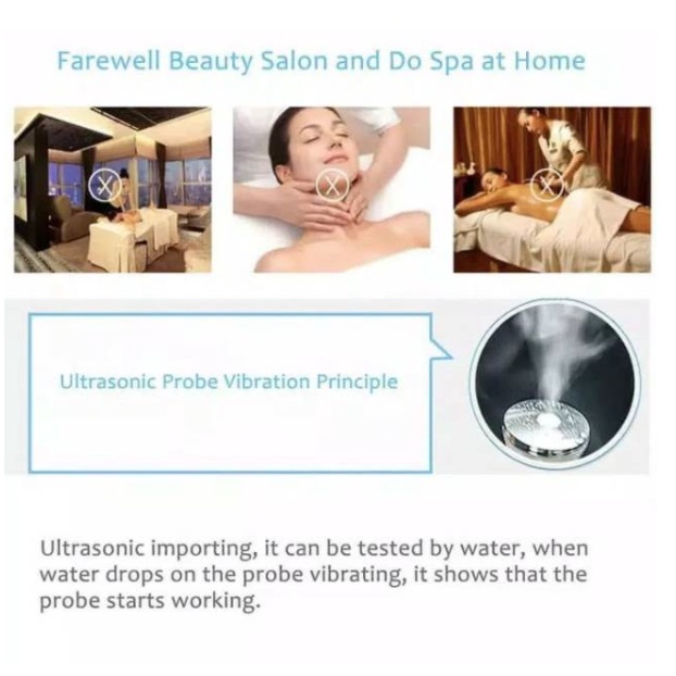 HUAS alat detox wajah ultrasound kantung mata 2 in 1 soft cauter laser penghilang flek kutil tai lalat