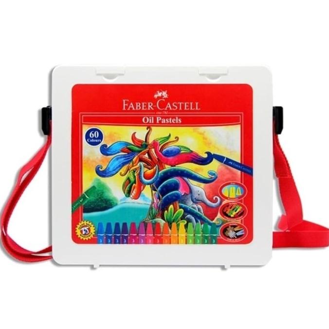 

Kualitas terbaik] Faber Castell Hexagonal Oil Pastel Crayon 60 Colours Warna