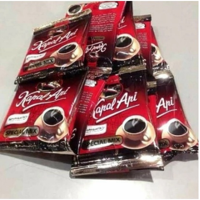 

Kopi kapal api special mix 1 renceng 10 sachet