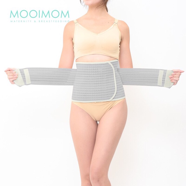 MOOIMOM Bamboo Postpartum Corset - Korset Pelangsing Pasca Melahirkan