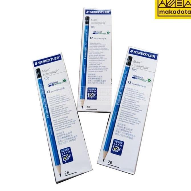 

((((()paling dicari] PENCIL | PENSIL 2B STAEDTLER BIRU LUMOGRAPH (1PAK)