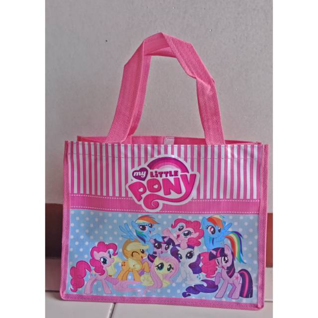 

goodie bag terlaris tas ultah anak tas souvenir little pony