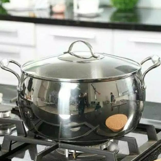 best produk] Panci Stainless Steel Ichef Butterfly with Cover 7 Liter