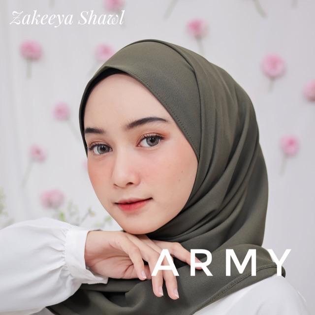 ZAKEEYA SHAWL PASHMINA DIAMOND ITALIANO IMPORT / DIAMOND DOLL PREMIUM by Ciloutfit-Army