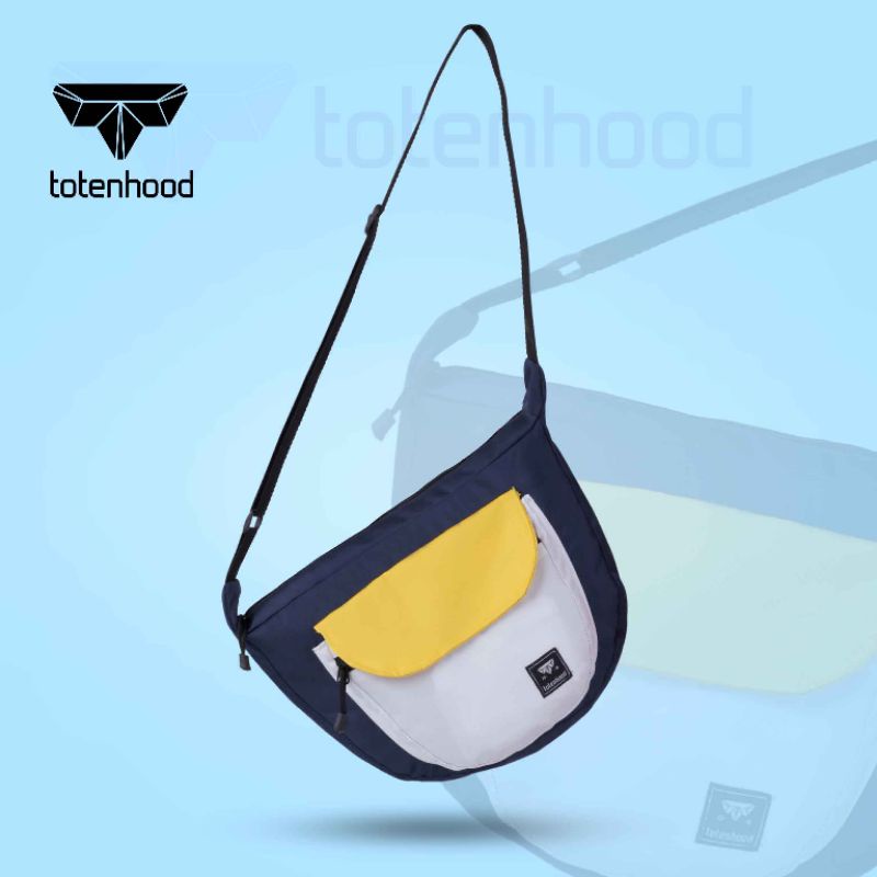 ORIGINAL - Tas Salempang Pria Wanita Terbaru Stylish Classic Series Muat Notebook | Fuku Sling Bag Selempang Tahan Air | Tas Slingbag Model Perahu Tourer Shoulder Bag