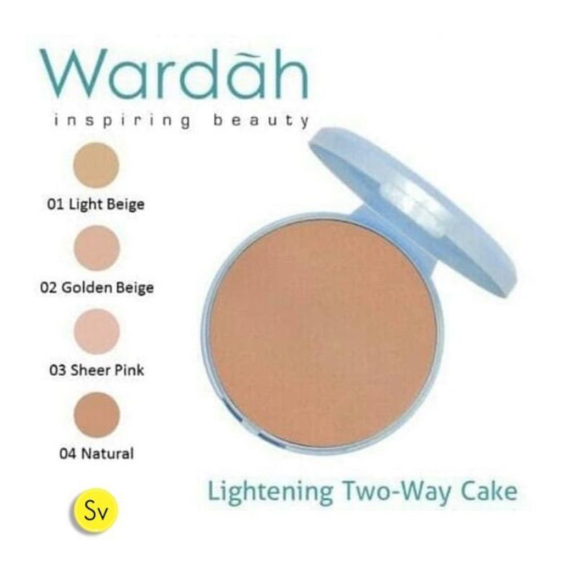 BEDAK REFIL WARDAH BEDAK WARDAH PADAT TWO WAY CAKE LIGHTENING