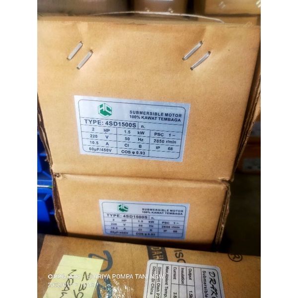motor Sibel 4” 2hp 220v
