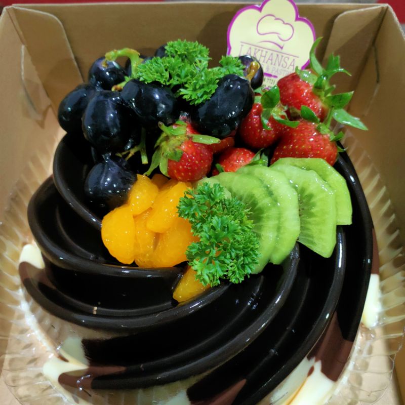 

Puding triple chocolate