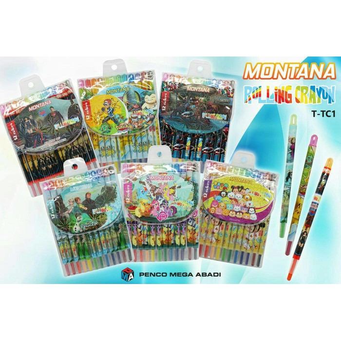 

Crayon putar Montana Motif