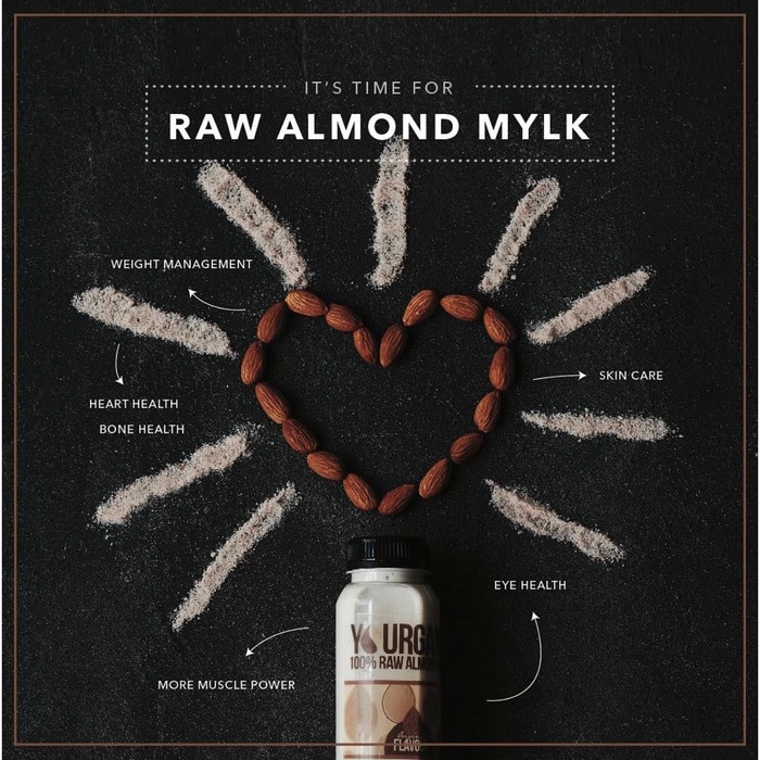 

Yourganic Raw Almond Mylk 500ml - SWEET-DATES (BERKUALITAS)