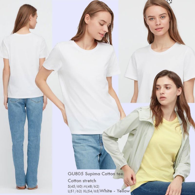 GU805 SUPIMA COTTON TEE