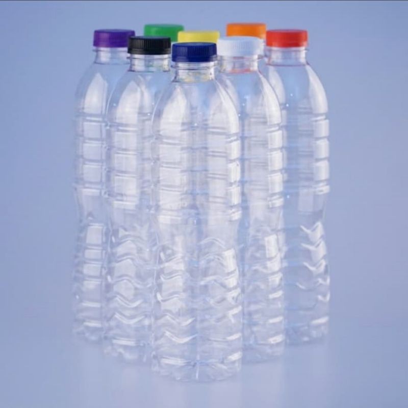 Botol Vita 600 ml. Botol Plastik Murah 600ml. Botol Jamu, Botol Jus, Botol Kedelai Susu.
