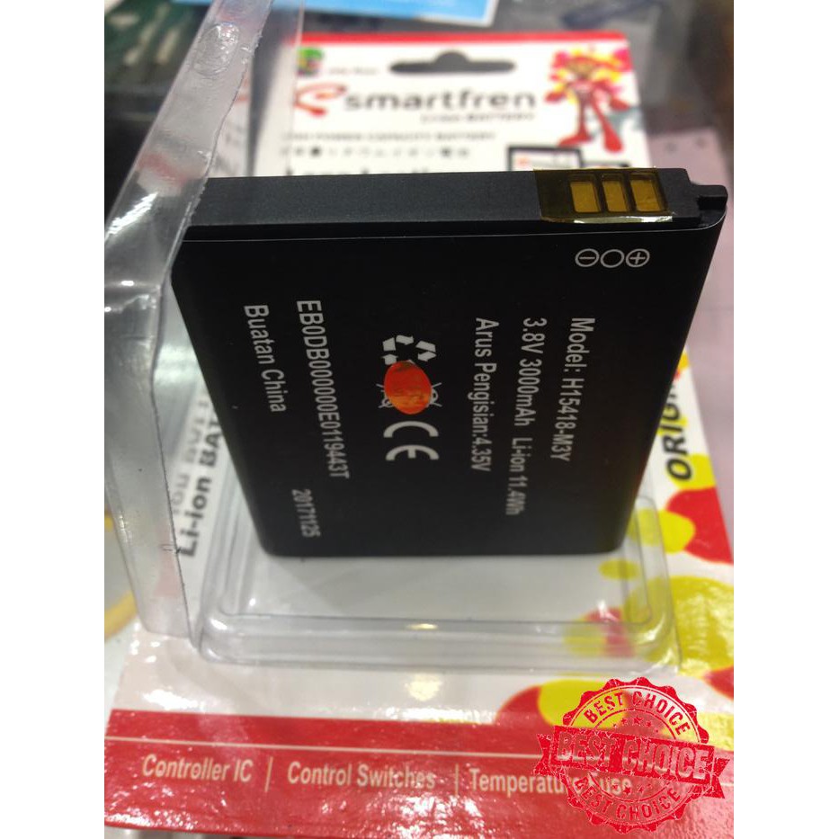 PROMO HARGA TERMURAH Baterai Modem Smartfren Andromax M3Y / M3Z H15418 3000Mah Original