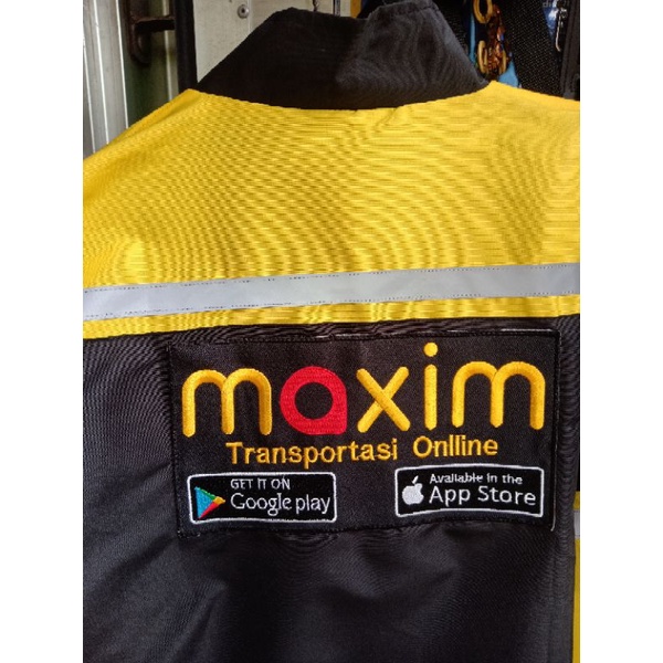 Emblem Bordir besar Patch Maxim