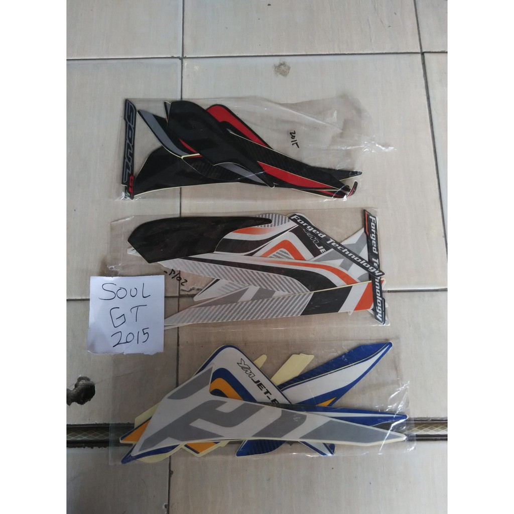 Striping Mio Soul Gt 2015