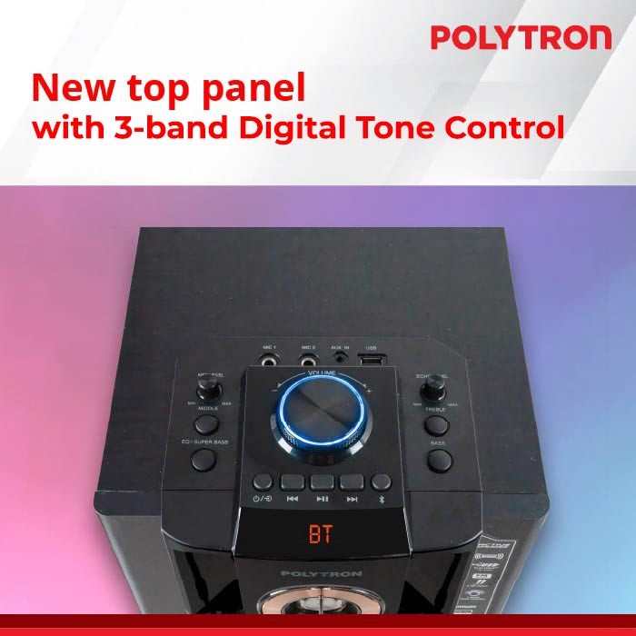 Speaker Aktif Polytron PAS8E22 / PAS 8E22 Tanpa Radio FM