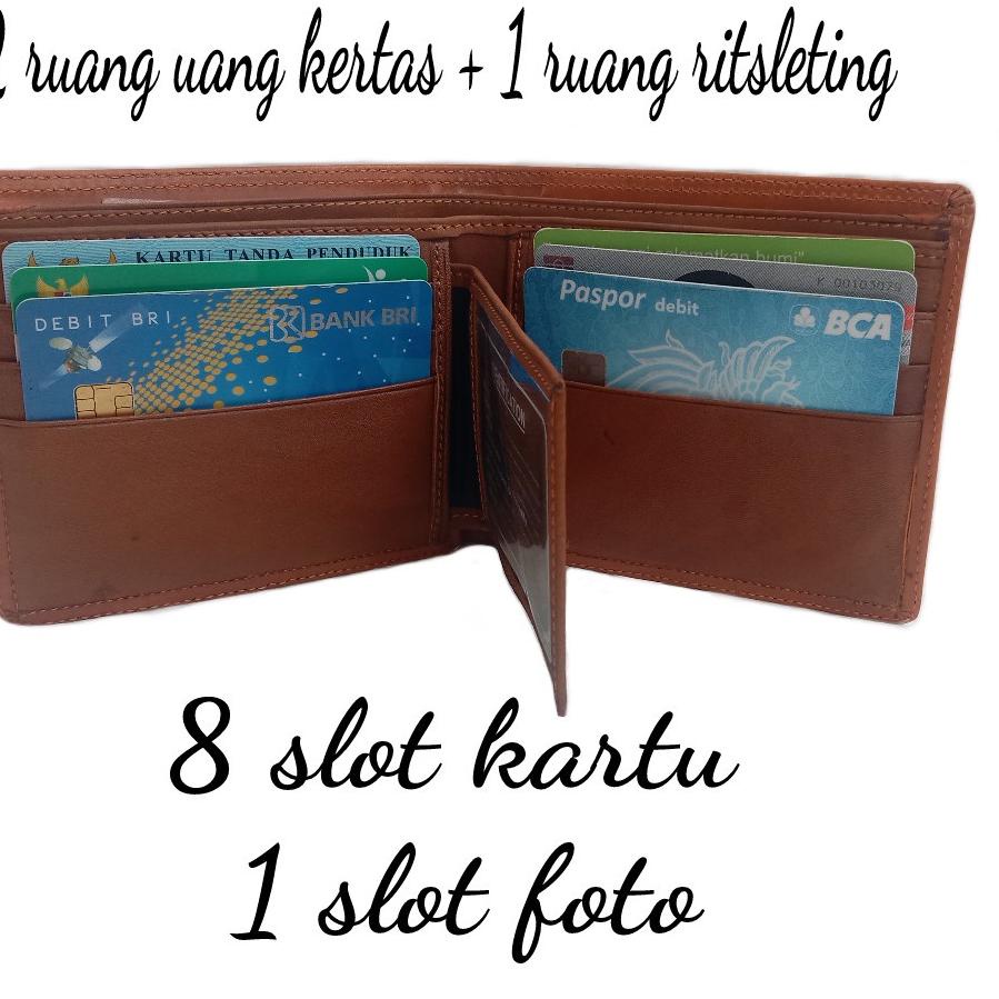 Recomended dompet pria kulit asli  / dompet kulit pria / dompet pria
