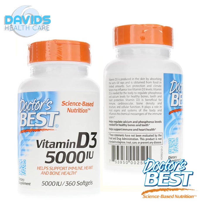 Doctor Best Vitamin 5000 iu Vit D