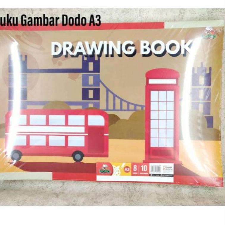 

[ToP㊑] Buku Gambar A3 Dodo ( 10 buku ) |New collection