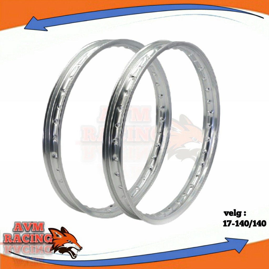 velg set scarlet ring 17 140 140 - Pelek Pelak Velg Jari Ruji scarlet ring 17 140 140 wm silver