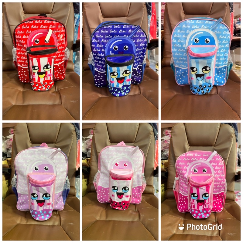 Tas ransel Boba Pipet anak TK