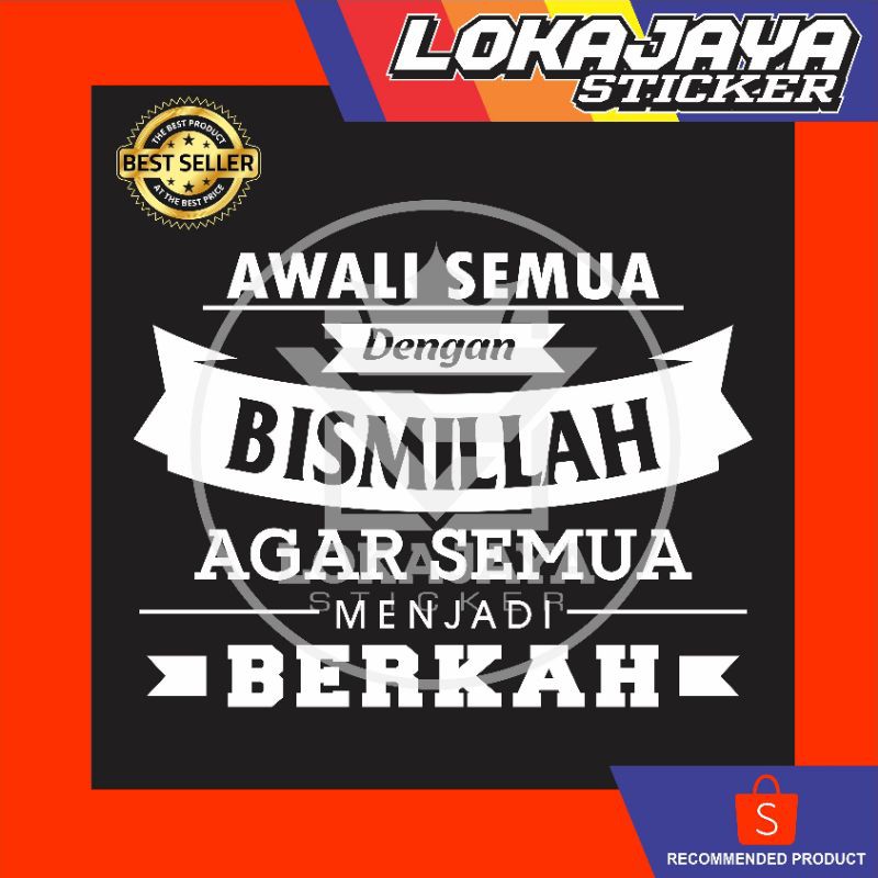 STIKER KATA KATA LUCU QUOTES MOTIFASI UNTUK KACA BODY MOBIL TRUCK