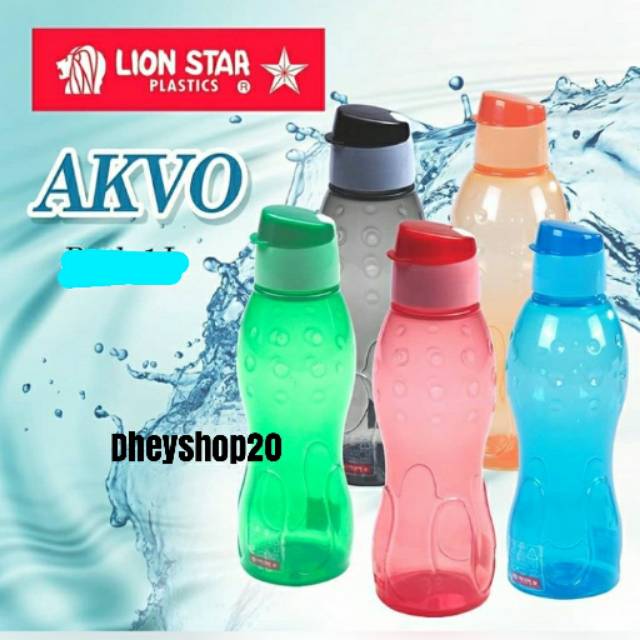 Botol minum lionstar / akvo bottle 800ml