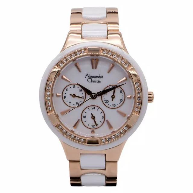 ALEXANDRE CHRISTIE AC 2299 ROSEGOLD WHITE ORIGINAL