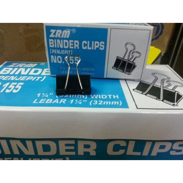 

Binder clip 155 ZRM paling murah disini