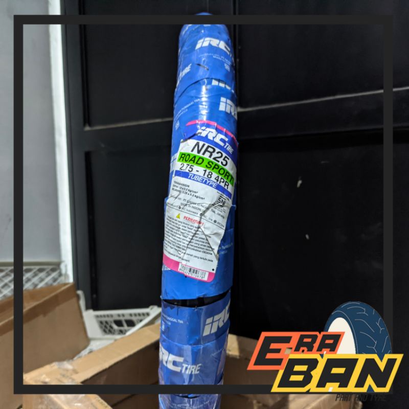 BAN LUAR IRC NR 25 275 RING 18 TUBETYPE RX KING TIGER SCOORPIO GL