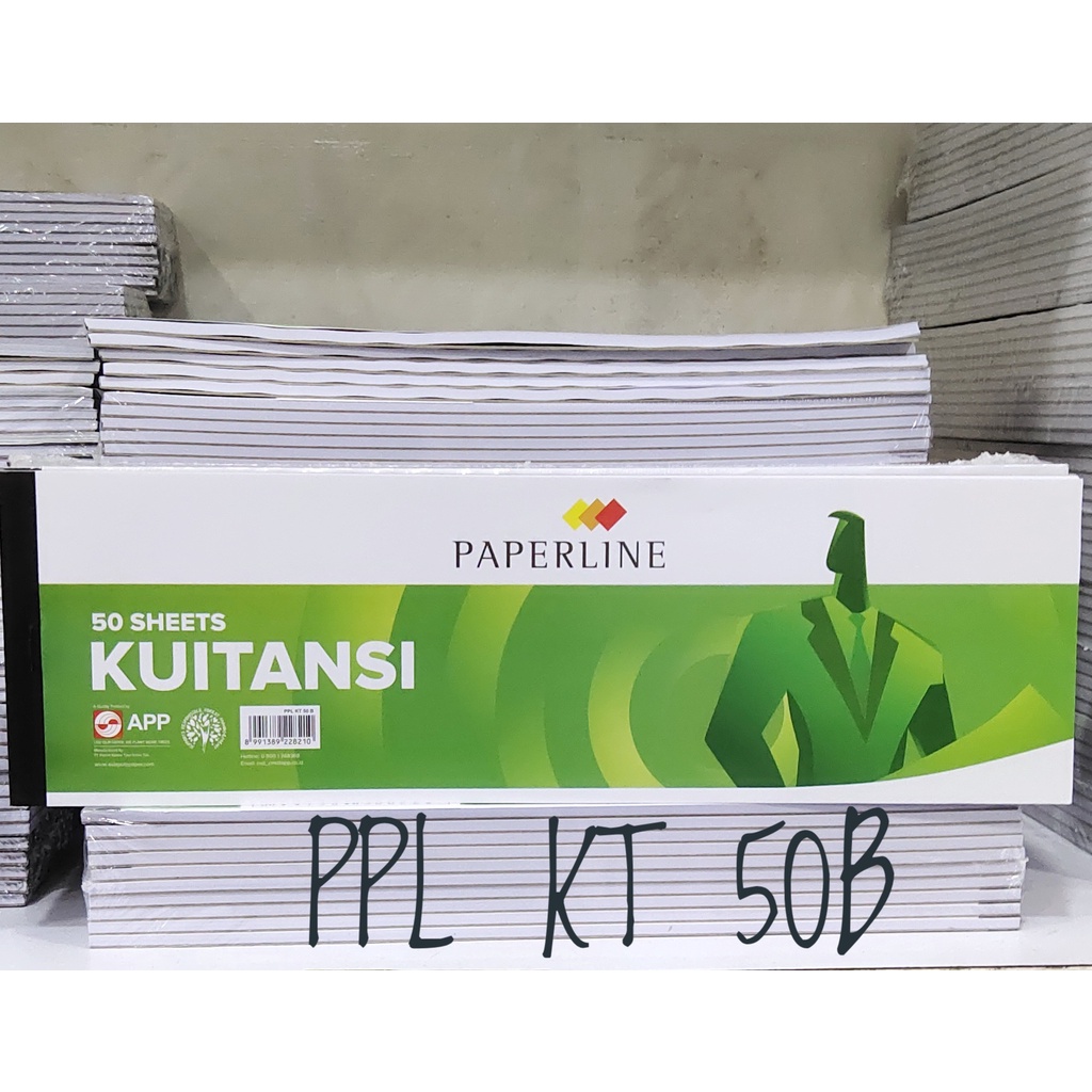 

KWITANSI PAPERLINE BESAR PPL KT 50 B / PAPERLINE KWITANSI 50 B