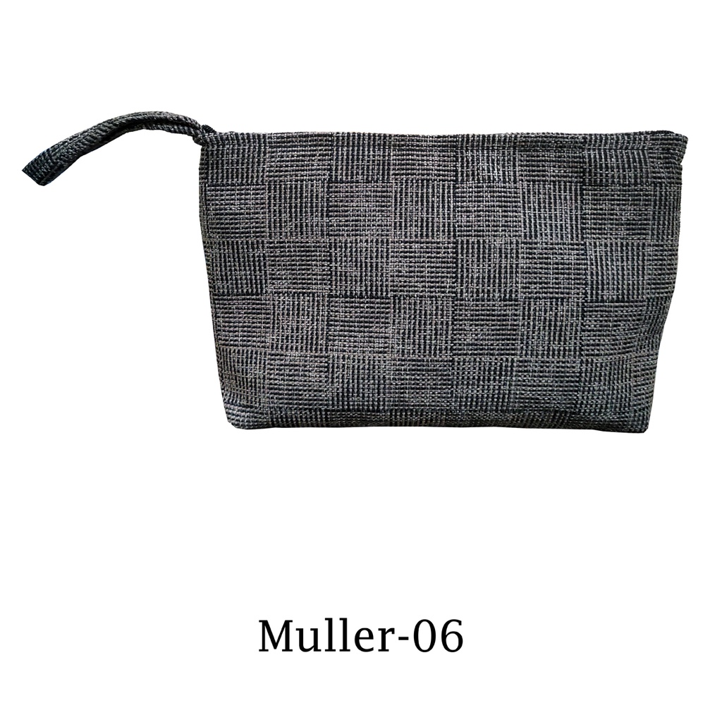 Pouch Jumbo Clutch Bahan Tebal 31x21x4cm Motif MULLER-06