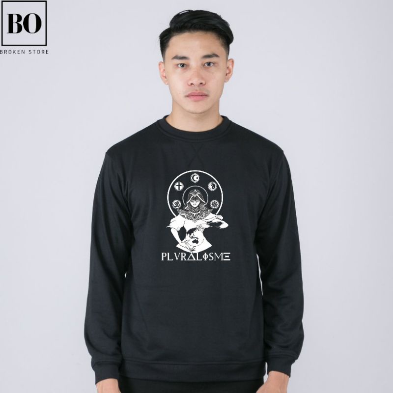 Sweater pluralisme / Crewneck aktivis pluralisme / Sweatshirt
