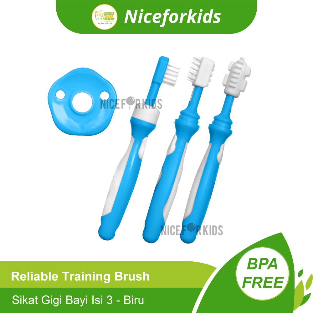 Reliable Training Toothbrush Sikat Gigi Bayi 3 Step