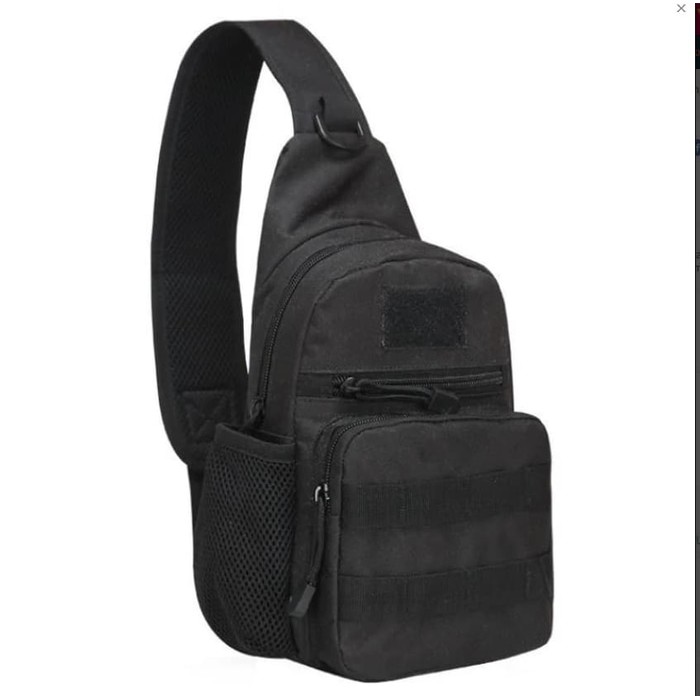 Best Tas Slempang Army A14 IMPOR Ada Tempat Botol Minum Tactical Bahu