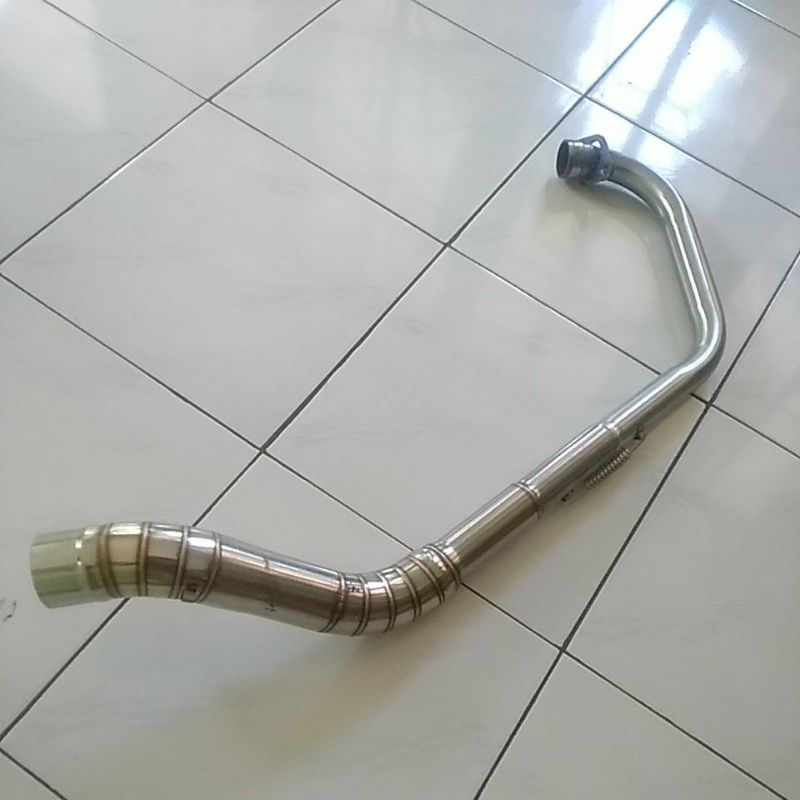 Pipa leher knalpot racing cb150r old/lama