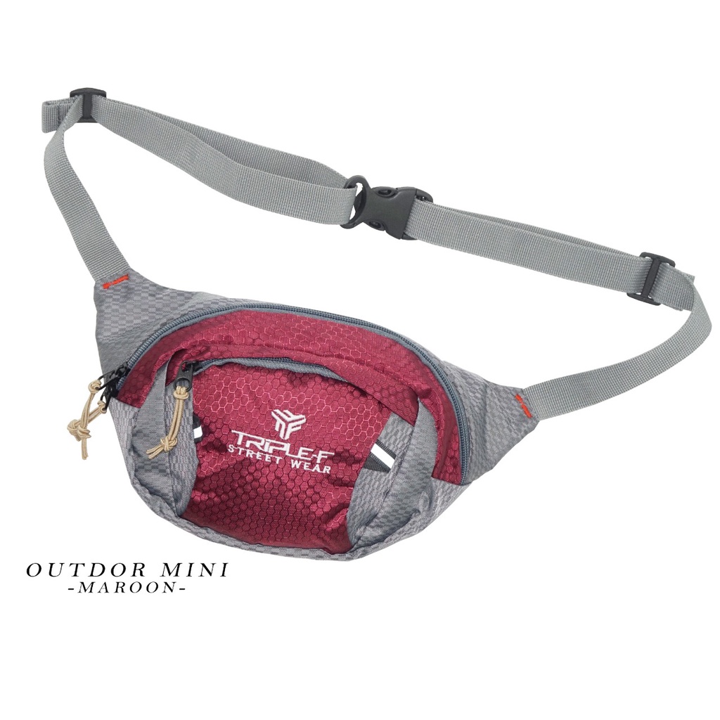 Tas Selempang Outdoor Waistbag Tracking Mini Unisex Pria Lakilaki Cowok