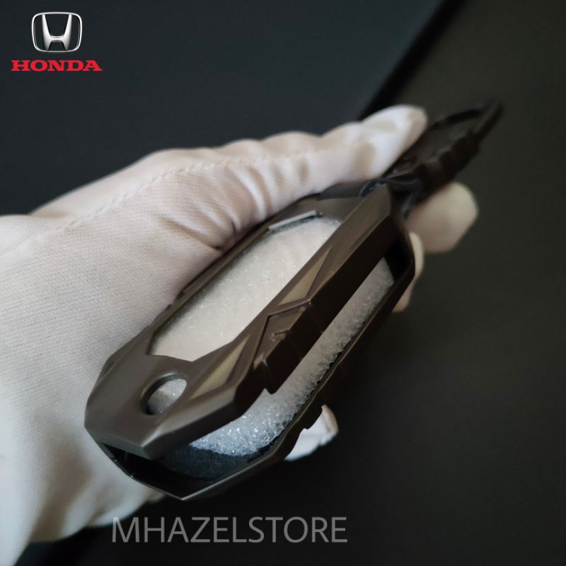 gantungan kunci cover casing case remote keyless mobil honda crv gen 3 accord freed model flip bahan metal