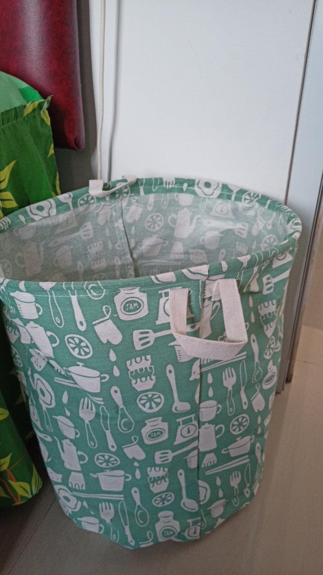 Keranjang Baju Kotor / Laundry Bag Kanvas / Keranjang Lipat