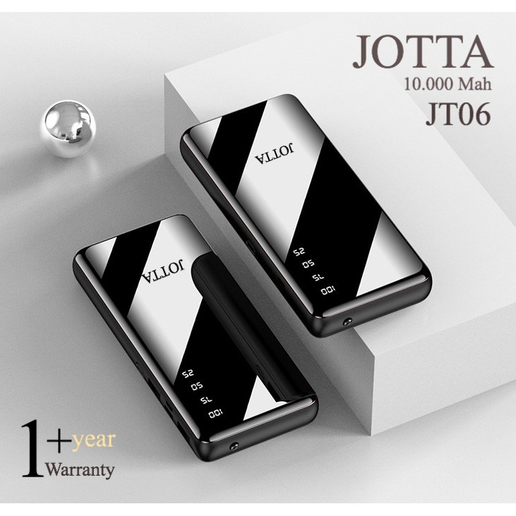 TERMURAH HARGA LEBARAN Powerbank JOTTA JT11 Kapasitas 15.000 Mah Original garansi resmi 1Tahun Plus.