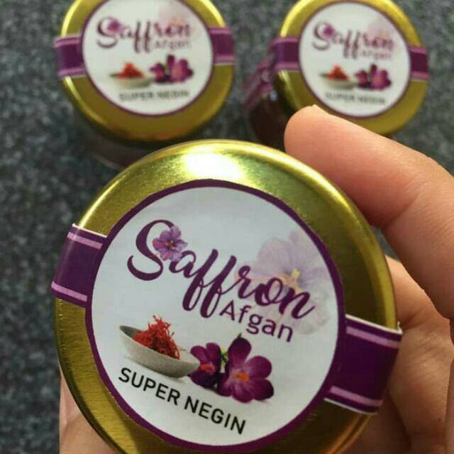 

Saffron afgan super negin kemasam 1gram