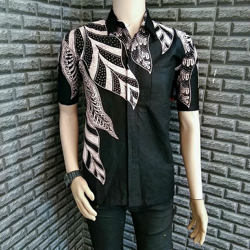 NEW ARRIVAL DISTRO BATIK PRIA BORDIR SOGAN HRB026 BATIKAF NOTOARTO