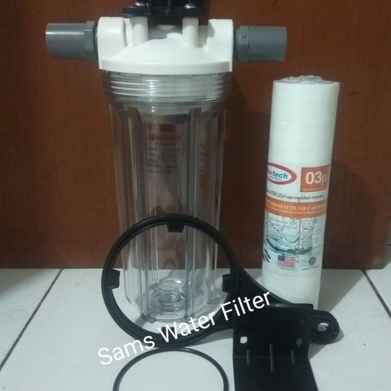 Penjernih Saringan Filter Air Nanotec 10 Drat 1/2 - 3/4