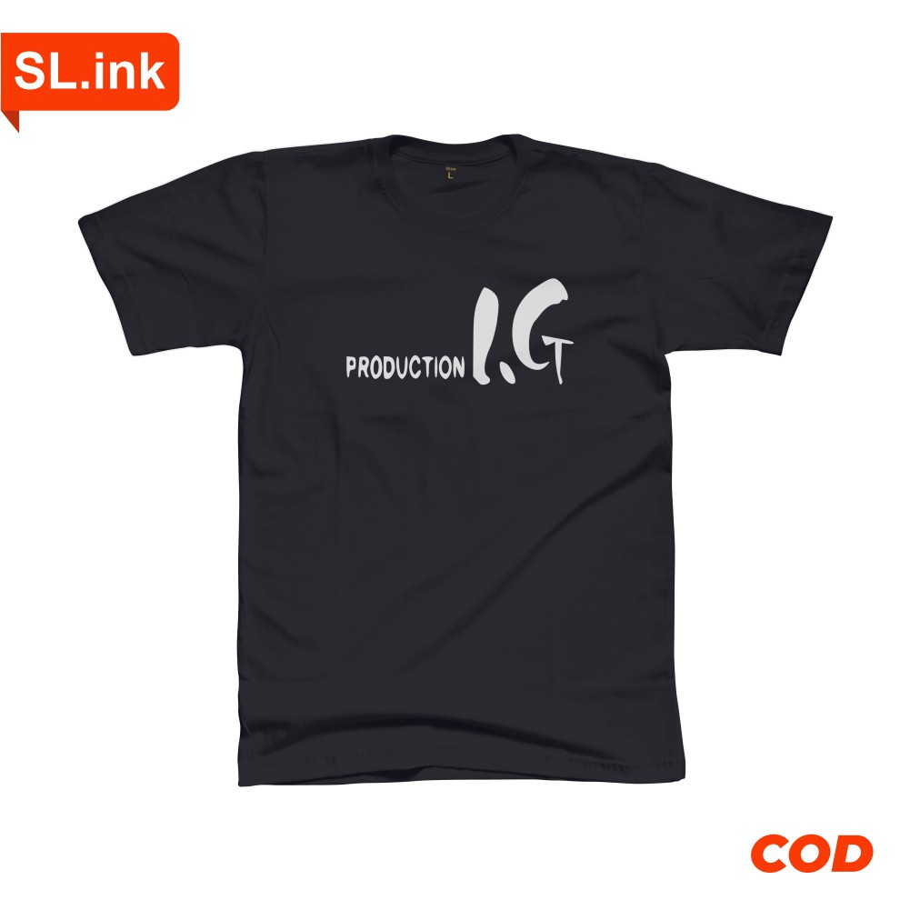 Kaos Anime PRODUCTION I.G (Anime Studio) Premium Cotton Combed Sablon Plastisol [ SL.ink ]