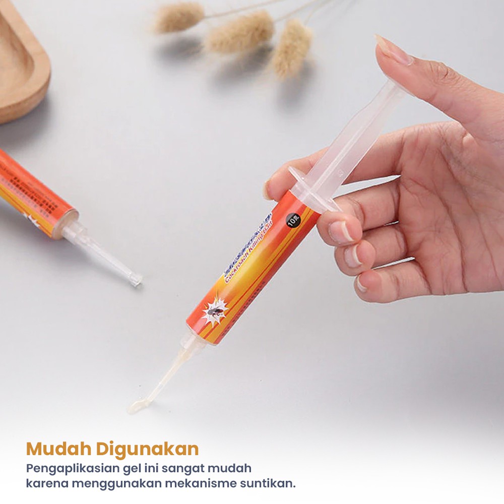 Gel Racun Pembasmi Kecoa Terbang Obat Basmi Pembunuh Kecoak Terbang