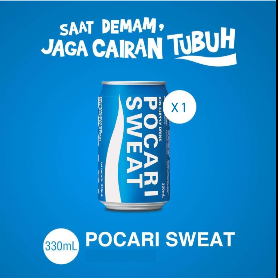 

PROMO !!! POCARI SWEAT KALENG 330ML PER KALENG