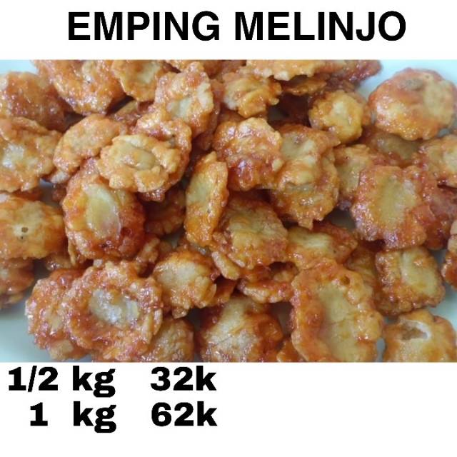 

EMPING MELINJO KILOAN 100% HOMEMADE