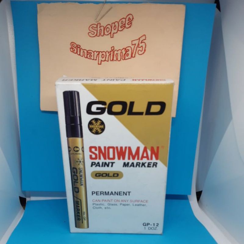 

Spidol paint Gold